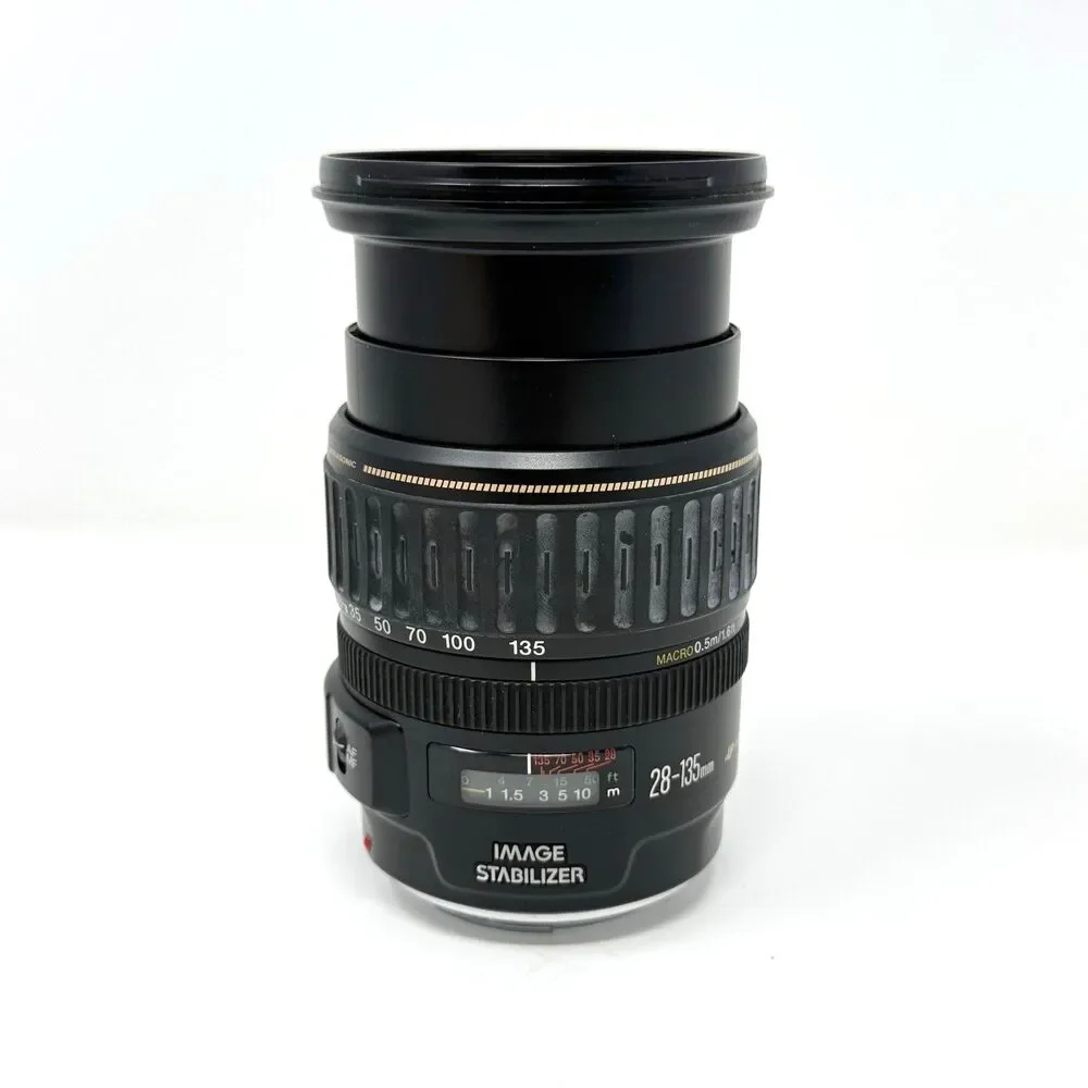 Canon EF 28-135mm f3.5-5.6 IS USM Zoom Lens Caps Filter